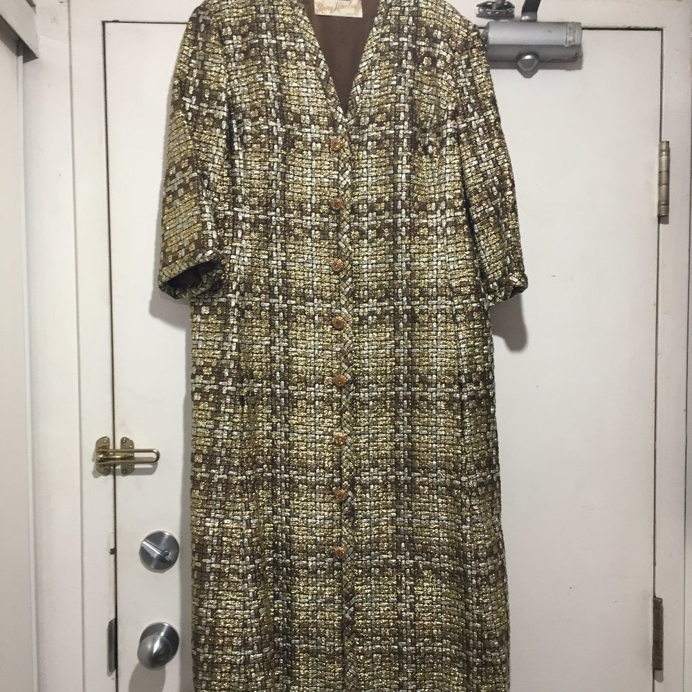 VINTAGE MARY KOROLNEK IMPORTS MAXI DRESS SIZE L